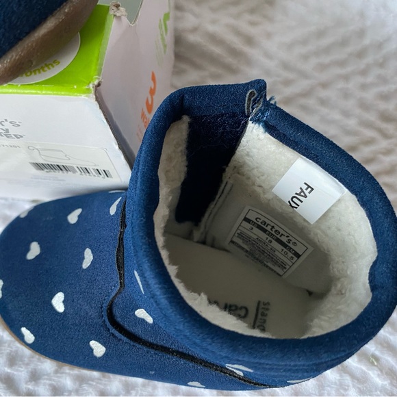 NWT Carter’s Every Step Stand Booties 9-12M - Picture 5 of 7